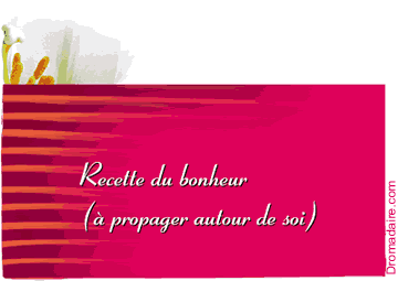 Recette du BONHEUR